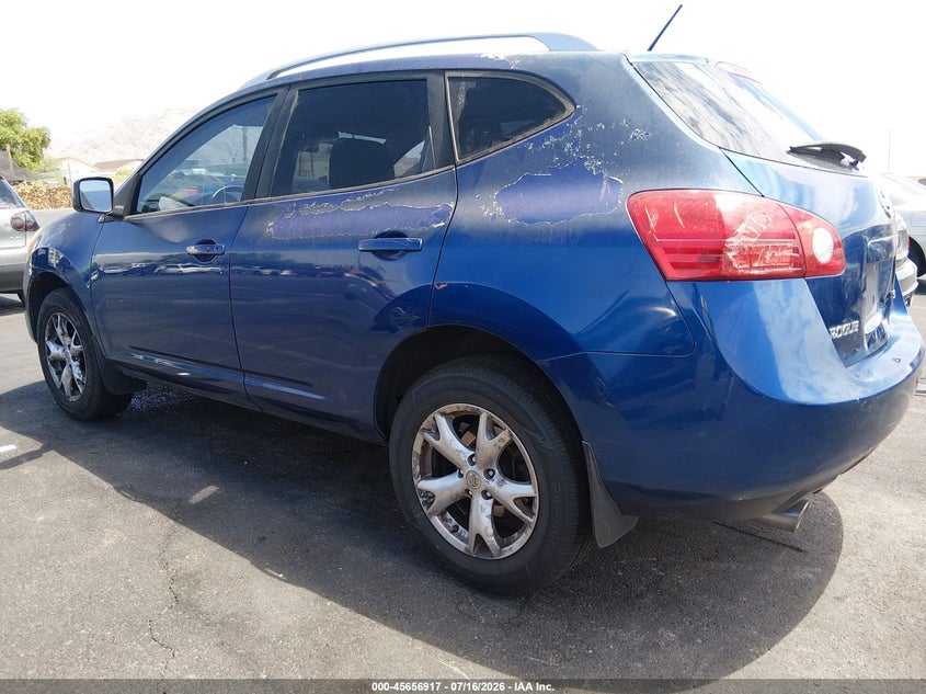 2009 Nissan Rogue VIN JN8AS58T79W045591 IAAI salvage auction — NORMAL WEAR, Clear (Nevada), sold $100 on 2026-07-31 (photo 3)