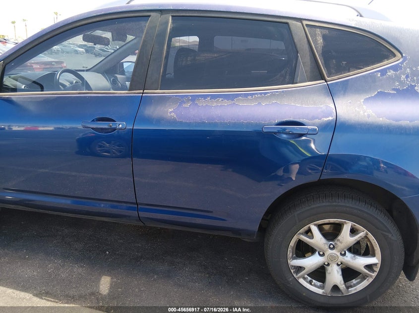 2009 Nissan Rogue VIN JN8AS58T79W045591 IAAI salvage auction — NORMAL WEAR, Clear (Nevada), sold $100 on 2026-07-31 (photo 6)