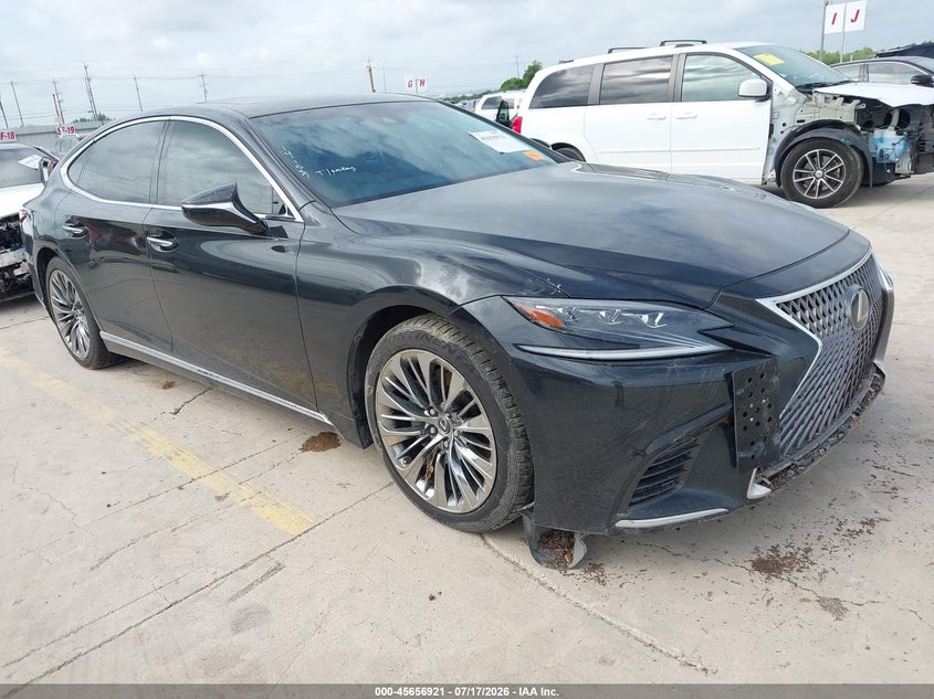 2020 Lexus Ls VIN JTHD51FF5L5012588 IAAI salvage auction — WATER/FLOOD, Salvage Title, sold $13,400 on 2026-08-24 (photo 1)