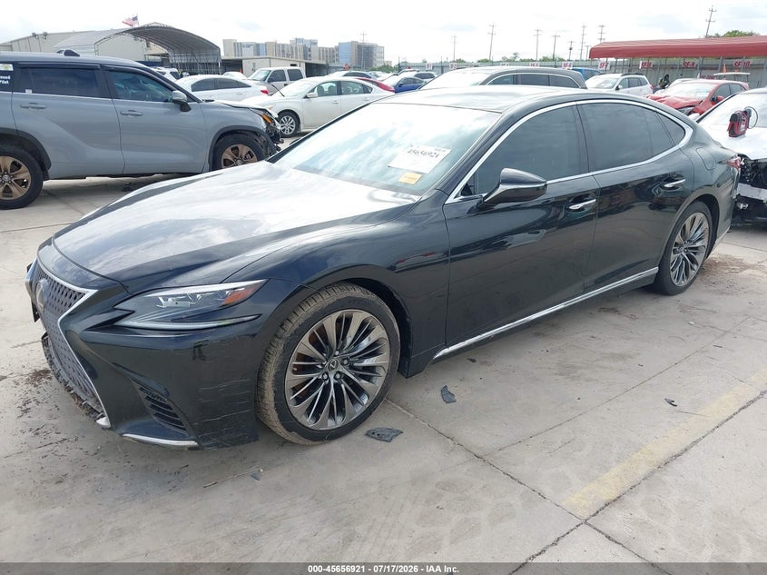 2020 Lexus Ls VIN JTHD51FF5L5012588 IAAI salvage auction — WATER/FLOOD, Salvage Title, sold $13,400 on 2026-08-24 (photo 2)
