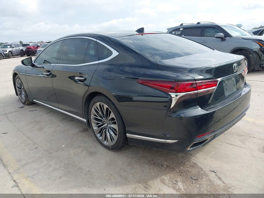 2020 Lexus Ls VIN JTHD51FF5L5012588 IAAI salvage auction — WATER/FLOOD, Salvage Title, sold $13,400 on 2026-08-24 (photo 3)