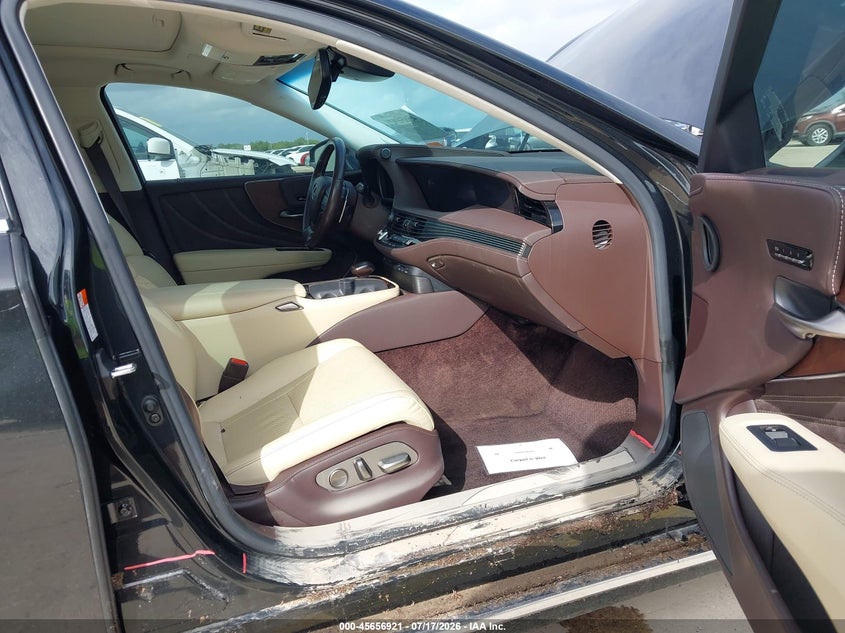 2020 Lexus Ls VIN JTHD51FF5L5012588 IAAI salvage auction — WATER/FLOOD, Salvage Title, sold $13,400 on 2026-08-24 (photo 5)