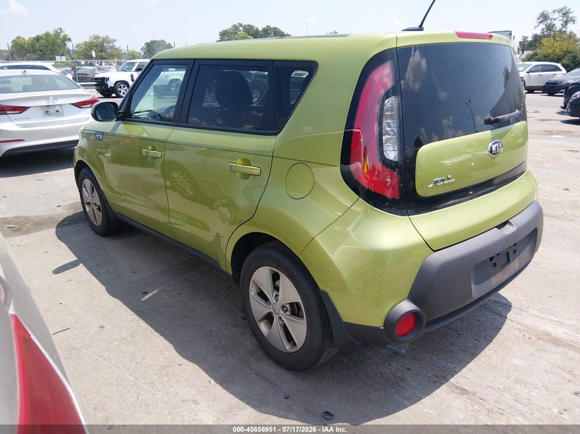 2015 Kia Soul VIN KNDJN2A21F7760178 IAAI salvage auction — SIDE, Salvage (North Carolina), sold $1,450 on 2026-07-31 (photo 3)