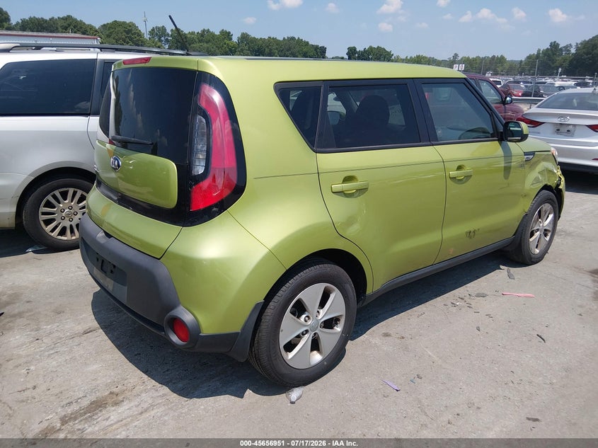 2015 Kia Soul VIN KNDJN2A21F7760178 IAAI salvage auction — SIDE, Salvage (North Carolina), sold $1,450 on 2026-07-31 (photo 4)