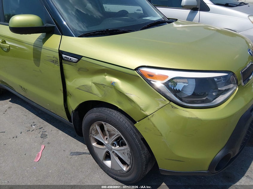 2015 Kia Soul VIN KNDJN2A21F7760178 IAAI salvage auction — SIDE, Salvage (North Carolina), sold $1,450 on 2026-07-31 (photo 6)