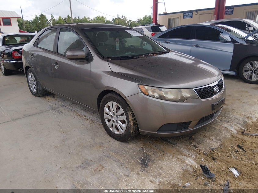 2011 Kia Forte VIN KNAFU4A25B5434066 IAAI salvage auction — NORMAL WEAR, Clear (Florida), sold $400 on 2026-07-28 (photo 1)