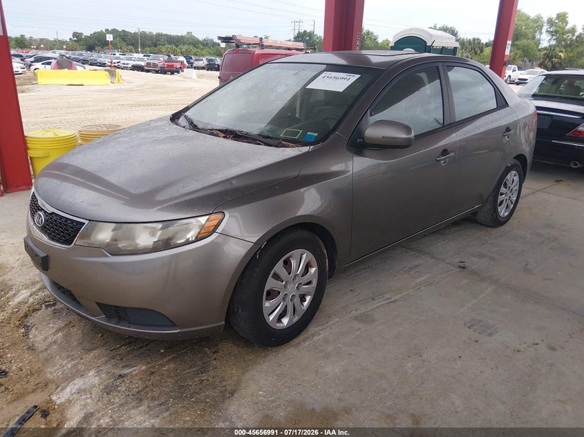 2011 Kia Forte VIN KNAFU4A25B5434066 IAAI salvage auction — NORMAL WEAR, Clear (Florida), sold $400 on 2026-07-28 (photo 2)