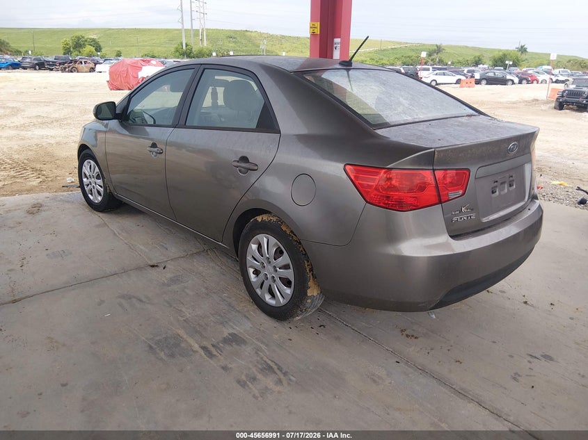 2011 Kia Forte VIN KNAFU4A25B5434066 IAAI salvage auction — NORMAL WEAR, Clear (Florida), sold $400 on 2026-07-28 (photo 3)