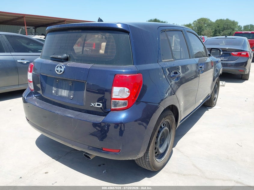 2010 Scion Xd VIN JTKKU4B45A1001461 IAAI salvage auction — FRONT END, Salvage (Texas), sold $350 on 2026-08-03 (photo 4)