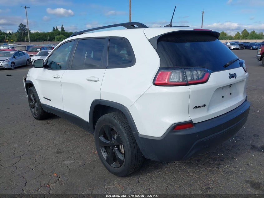 2021 Jeep Cherokee VIN 1C4PJMLB4MD131480 IAAI salvage auction — LEFT FRONT, Salvage Title, sold $4,950 on 2026-09-03 (photo 3)