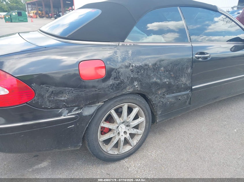 2007 Mercedes-benz Clk-class VIN WDBTK56F87F231301 IAAI salvage auction — NORMAL WEAR, Clear (Tennessee), sold $150 on 2026-08-18 (photo 6)