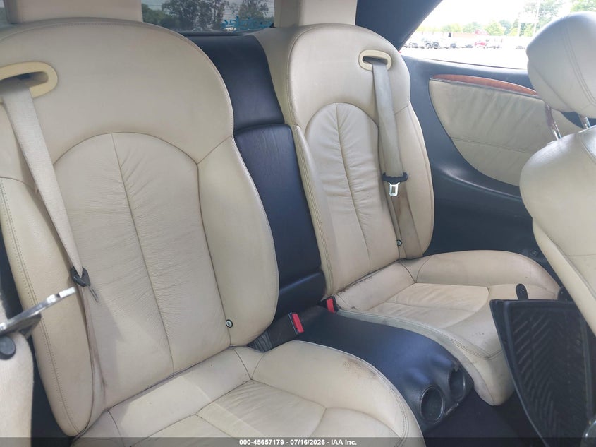 2007 Mercedes-benz Clk-class VIN WDBTK56F87F231301 IAAI salvage auction — NORMAL WEAR, Clear (Tennessee), sold $150 on 2026-08-18 (photo 8)