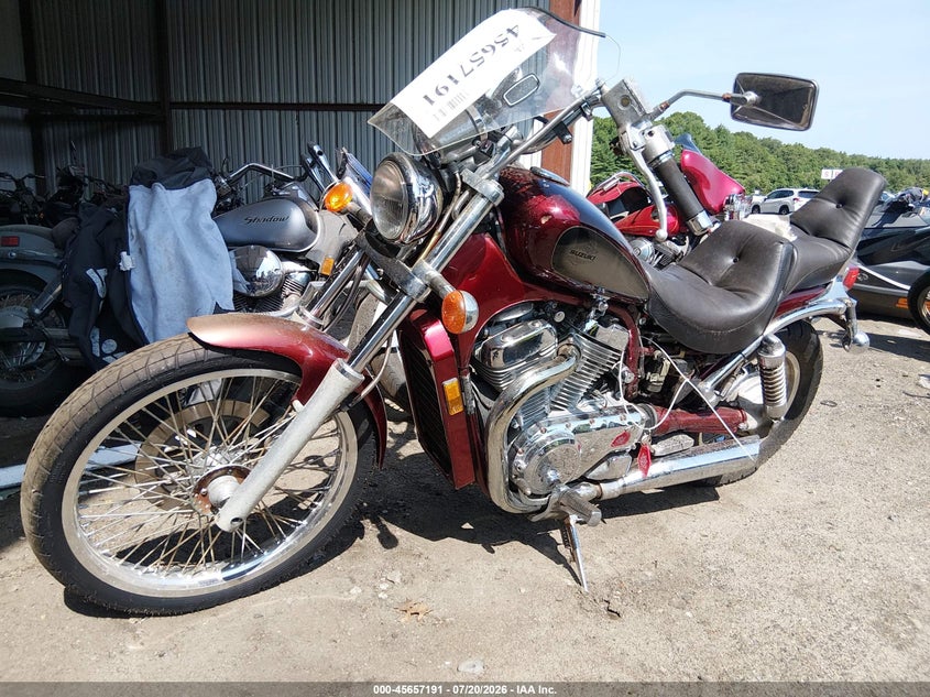 1996 Suzuki Vs800 VIN JS1VS52A1T2101019 IAAI salvage auction — NORMAL WEAR, Clear (Massachusetts), sold $25 on 2026-07-28 (photo 2)