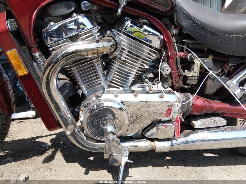 1996 Suzuki Vs800 VIN JS1VS52A1T2101019 IAAI salvage auction — NORMAL WEAR, Clear (Massachusetts), sold $25 on 2026-07-28 (photo 9)