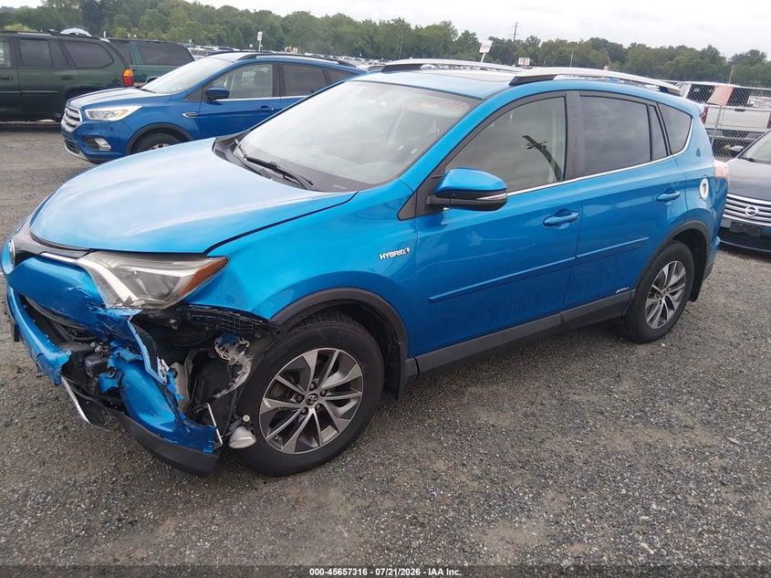 2016 Toyota Rav 4 VIN JTMRJREVXGD001172 IAAI salvage auction — LEFT FRONT, Salvage - 75% Or Less (Maryland), sold $4,450 on 2026-07-30 (photo 2)