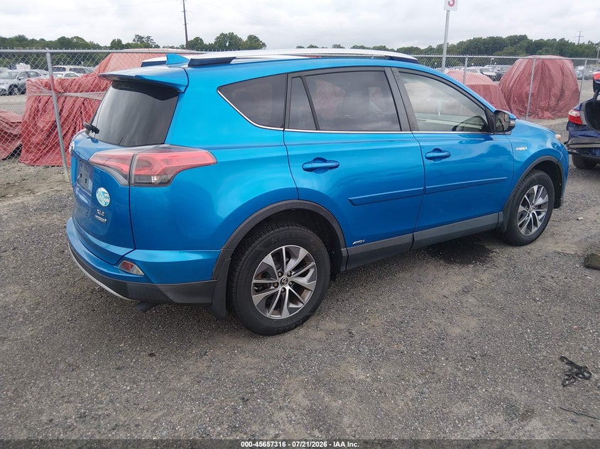 2016 Toyota Rav 4 VIN JTMRJREVXGD001172 IAAI salvage auction — LEFT FRONT, Salvage - 75% Or Less (Maryland), sold $4,450 on 2026-07-30 (photo 4)