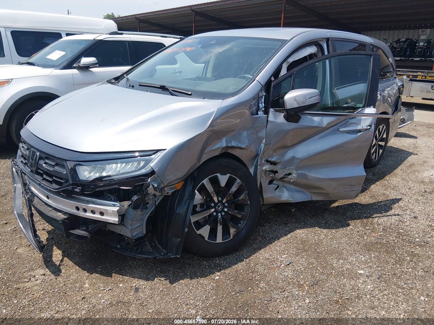 2026 Honda Odyssey VIN 5FNRL6H65TB016808 IAAI salvage auction — LEFT SIDE, Salvage (Ohio), sold $8,850 on 2026-09-03 (photo 2)