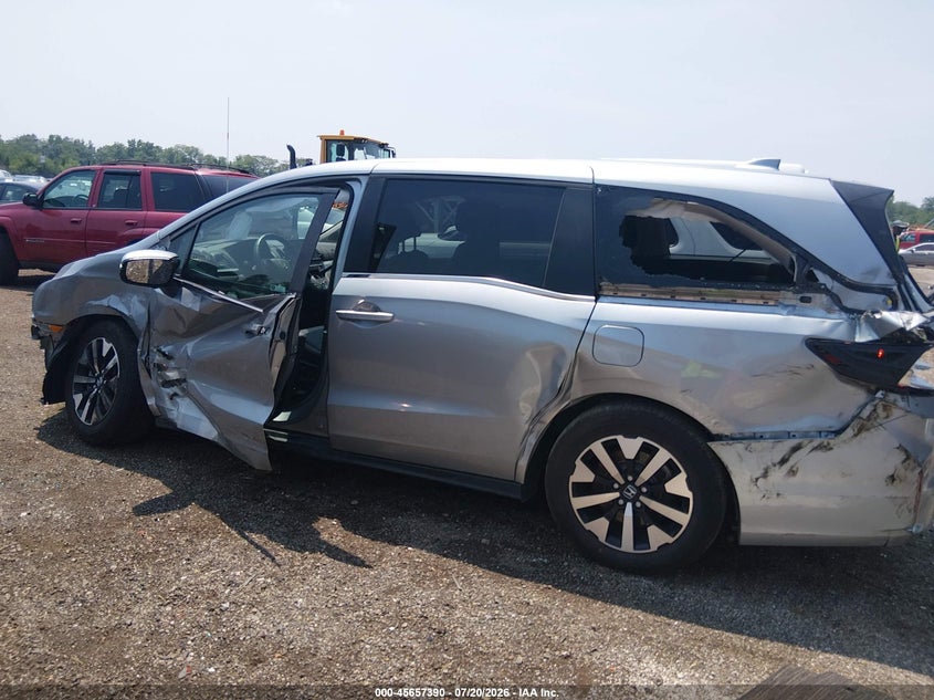 2026 Honda Odyssey VIN 5FNRL6H65TB016808 IAAI salvage auction — LEFT SIDE, Salvage (Ohio), sold $8,850 on 2026-09-03 (photo 6)