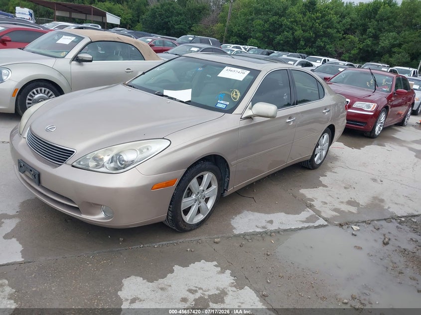 2005 Lexus Es 330 VIN JTHBA30GX55121549 IAAI salvage auction — NORMAL WEAR, Original (Texas), sold $975 on 2026-08-01 (photo 2)
