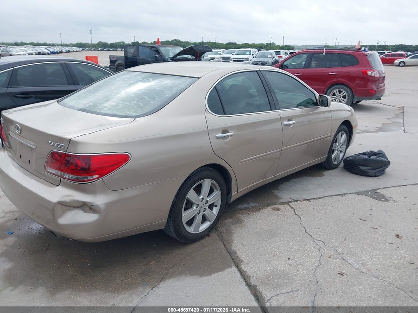 2005 Lexus Es 330 VIN JTHBA30GX55121549 IAAI salvage auction — NORMAL WEAR, Original (Texas), sold $975 on 2026-08-01 (photo 4)
