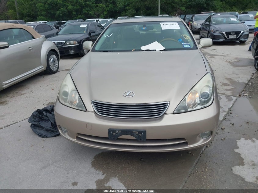 2005 Lexus Es 330 VIN JTHBA30GX55121549 IAAI salvage auction — NORMAL WEAR, Original (Texas), sold $975 on 2026-08-01 (photo 6)