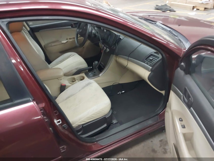 2009 Hyundai Sonata VIN 5NPET46C29H569695 IAAI salvage auction — LEFT FRONT, Salvage (Arizona), sold $450 on 2026-07-29 (photo 5)