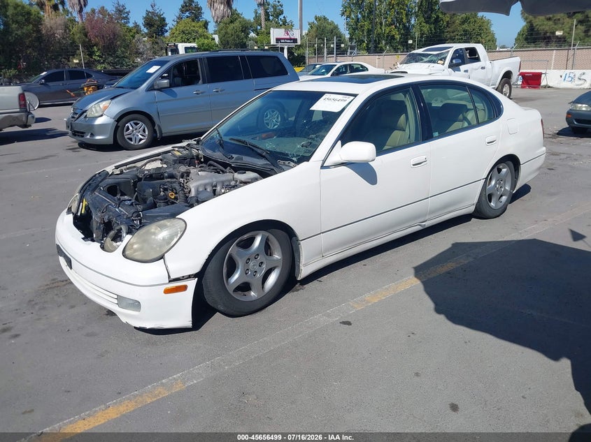 2000 Lexus Gs 300 VIN JT8BD68S6Y0095714 IAAI salvage auction — NORMAL WEAR, Clear - Dealer Only (California), sold $25 on 2026-07-29 (photo 2)