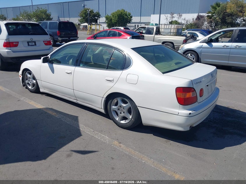 2000 Lexus Gs 300 VIN JT8BD68S6Y0095714 IAAI salvage auction — NORMAL WEAR, Clear - Dealer Only (California), sold $25 on 2026-07-29 (photo 3)
