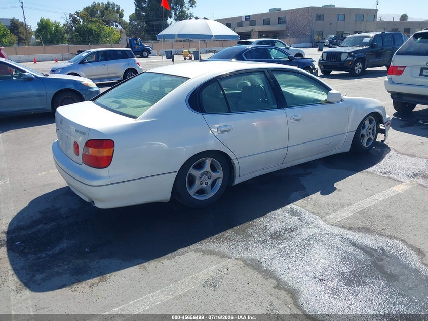 2000 Lexus Gs 300 VIN JT8BD68S6Y0095714 IAAI salvage auction — NORMAL WEAR, Clear - Dealer Only (California), sold $25 on 2026-07-29 (photo 4)