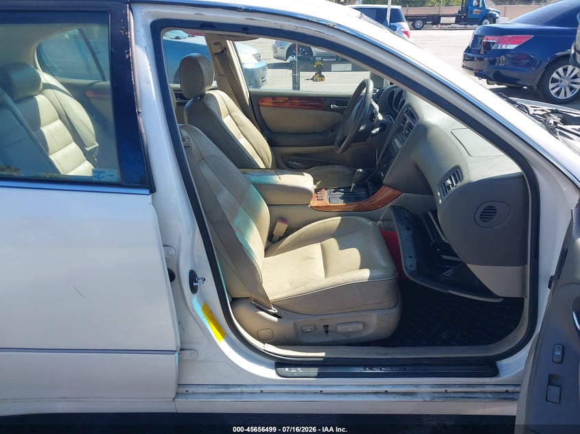 2000 Lexus Gs 300 VIN JT8BD68S6Y0095714 IAAI salvage auction — NORMAL WEAR, Clear - Dealer Only (California), sold $25 on 2026-07-29 (photo 5)
