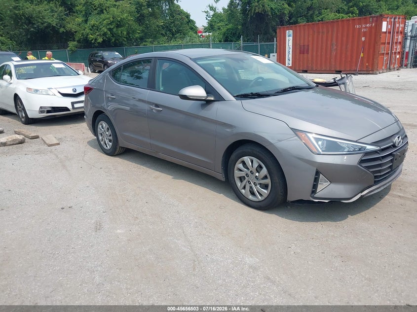 2020 Hyundai Elantra VIN KMHD74LF6LU952885 IAAI salvage auction — NORMAL WEAR, Clear (Maryland), sold $1,100 on 2026-07-30 (photo 1)