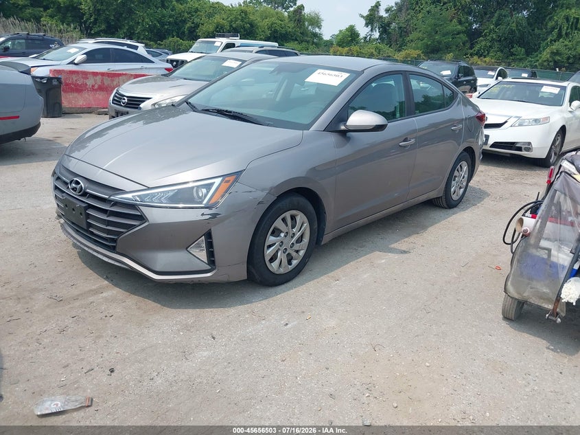2020 Hyundai Elantra VIN KMHD74LF6LU952885 IAAI salvage auction — NORMAL WEAR, Clear (Maryland), sold $1,100 on 2026-07-30 (photo 2)