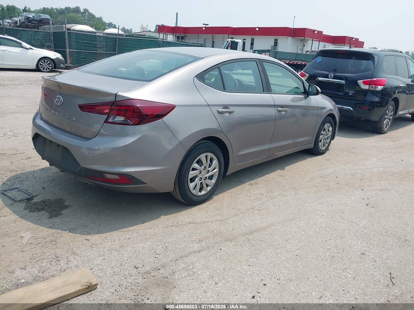 2020 Hyundai Elantra VIN KMHD74LF6LU952885 IAAI salvage auction — NORMAL WEAR, Clear (Maryland), sold $1,100 on 2026-07-30 (photo 4)