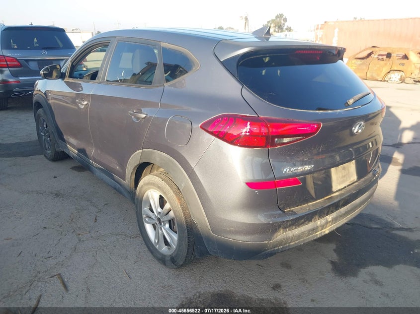 2021 Hyundai Tucson VIN KM8J23A45MU365222 IAAI salvage auction — THEFT, Salvage (California), sold $3,500 on 2026-07-29 (photo 3)
