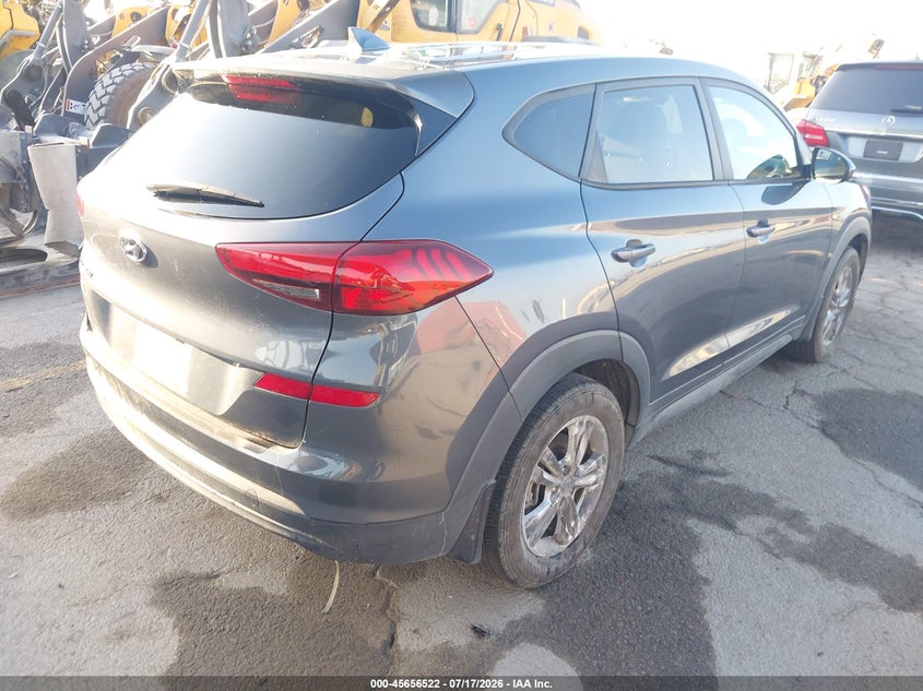 2021 Hyundai Tucson VIN KM8J23A45MU365222 IAAI salvage auction — THEFT, Salvage (California), sold $3,500 on 2026-07-29 (photo 4)