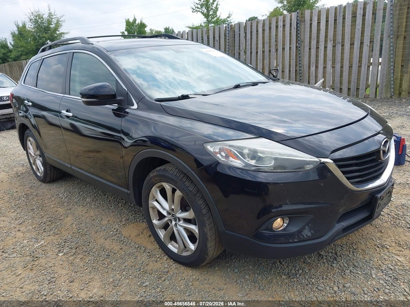 2013 Mazda Cx-9 VIN JM3TB3DV6D0402777 IAAI salvage auction — NORMAL WEAR, Clear (Virginia), sold $25 on 2026-07-27 (photo 1)