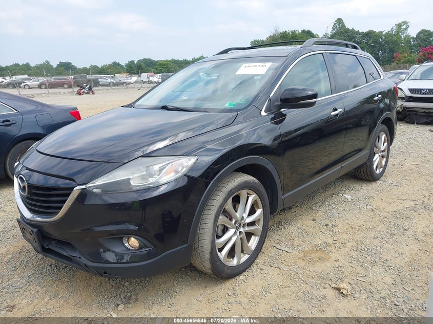 2013 Mazda Cx-9 VIN JM3TB3DV6D0402777 IAAI salvage auction — NORMAL WEAR, Clear (Virginia), sold $25 on 2026-07-27 (photo 2)