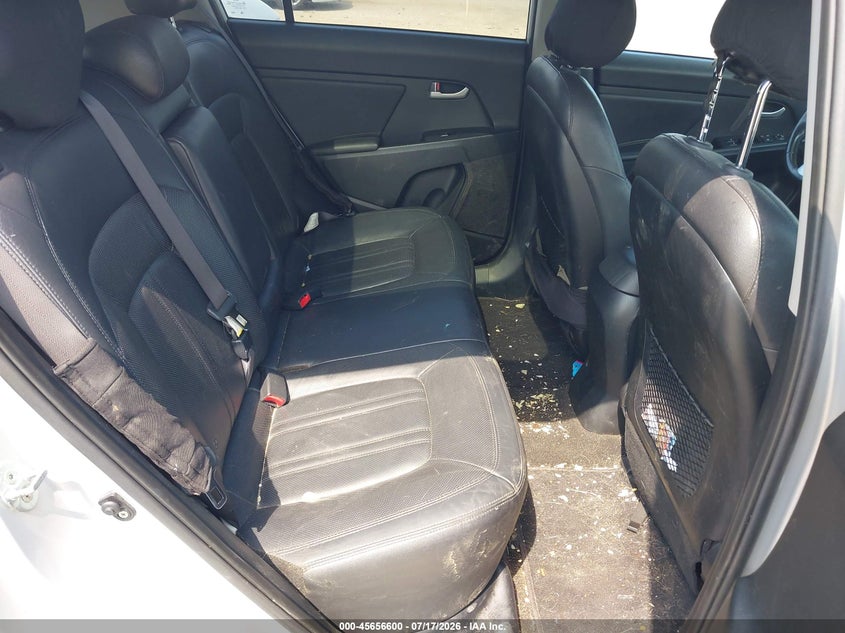 2012 Kia Sportage VIN KNDPC3A68C7172542 IAAI salvage auction — NORMAL WEAR, Clear (Illinois), sold $25 on 2026-07-29 (photo 8)