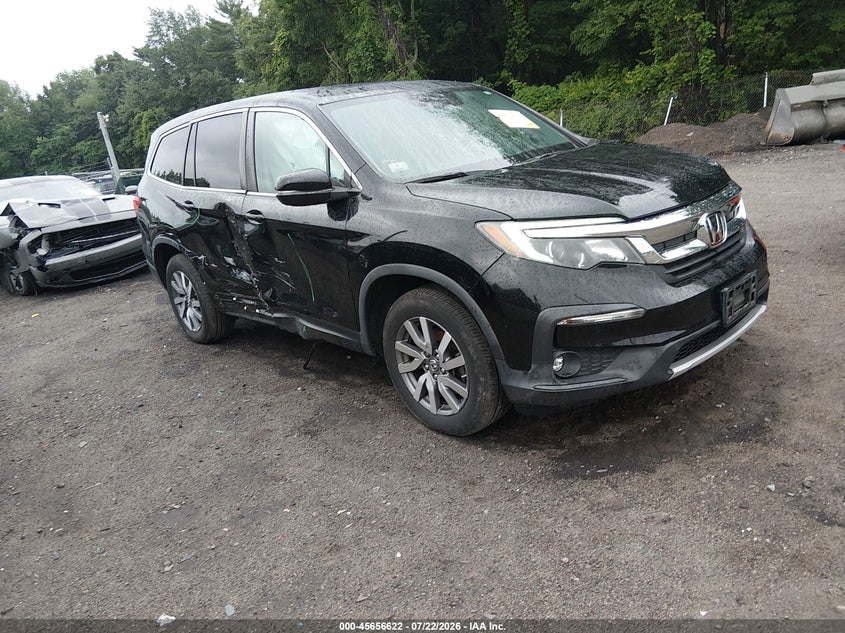 2019 Honda Pilot VIN 5FNYF6H57KB041718 — IAAI salvage auction photo