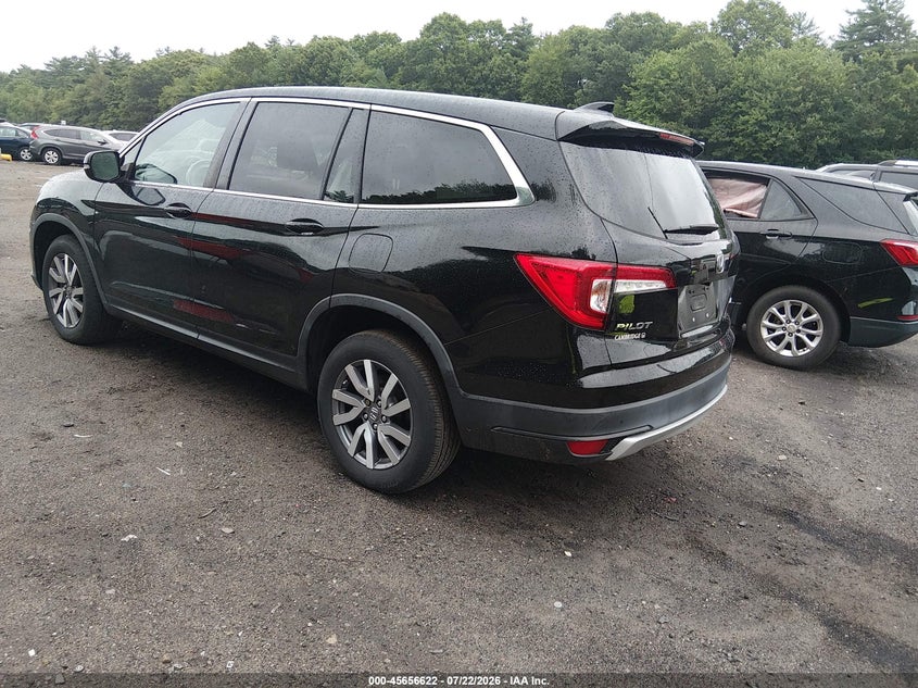 2019 Honda Pilot VIN 5FNYF6H57KB041718 IAAI salvage auction — RIGHT SIDE, Salvage Title, sold $8,850 on 2026-08-18 (photo 3)