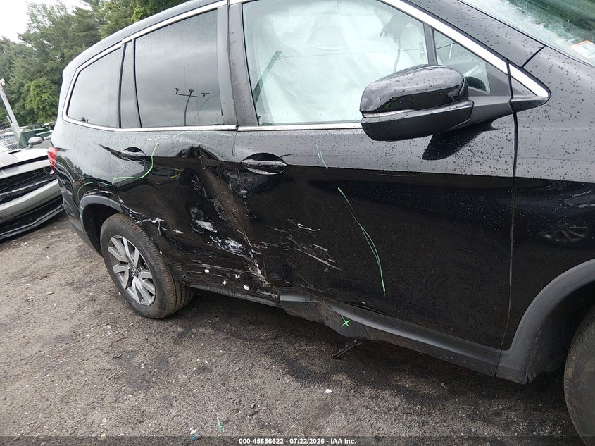 2019 Honda Pilot VIN 5FNYF6H57KB041718 IAAI salvage auction — RIGHT SIDE, Salvage Title, sold $8,850 on 2026-08-18 (photo 6)