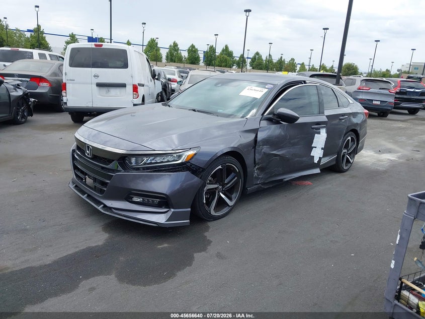 2020 Honda Accord VIN 1HGCV2F34LA024880 IAAI salvage auction — SIDE, Wait Title, sold $7,700 on 2026-08-30 (photo 6)