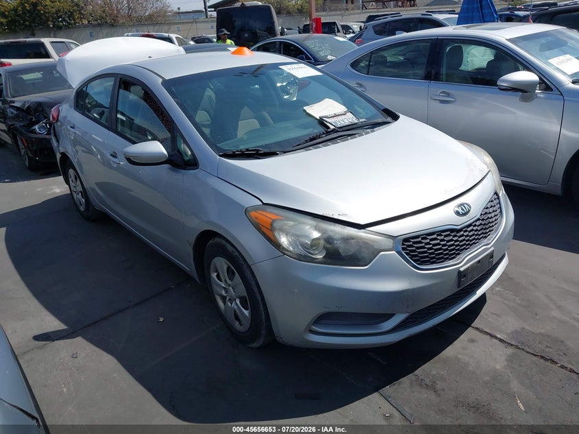 2015 Kia Forte VIN KNAFK4A66F5426914 IAAI salvage auction — REAR END, Salvage Certificate (California), sold $1,500 on 2026-08-01 (photo 1)