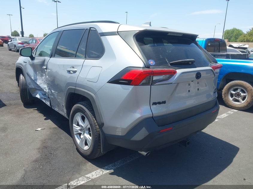 2020 Toyota Rav 4 VIN JTMMWRFV0LD048859 IAAI salvage auction — LEFT SIDE, Salvage Title, sold $10,300 on 2026-08-14 (photo 3)
