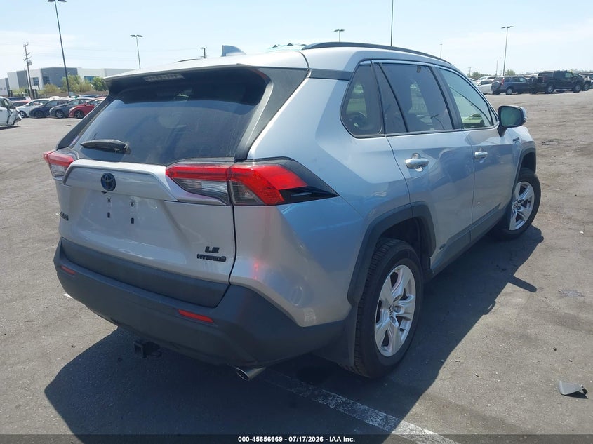 2020 Toyota Rav 4 VIN JTMMWRFV0LD048859 IAAI salvage auction — LEFT SIDE, Salvage Title, sold $10,300 on 2026-08-14 (photo 4)