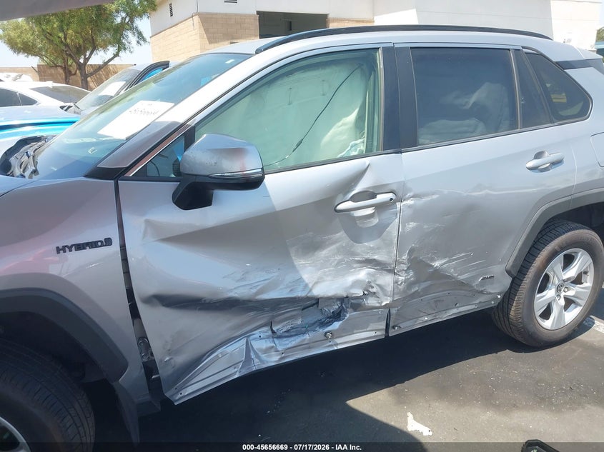2020 Toyota Rav 4 VIN JTMMWRFV0LD048859 IAAI salvage auction — LEFT SIDE, Salvage Title, sold $10,300 on 2026-08-14 (photo 6)
