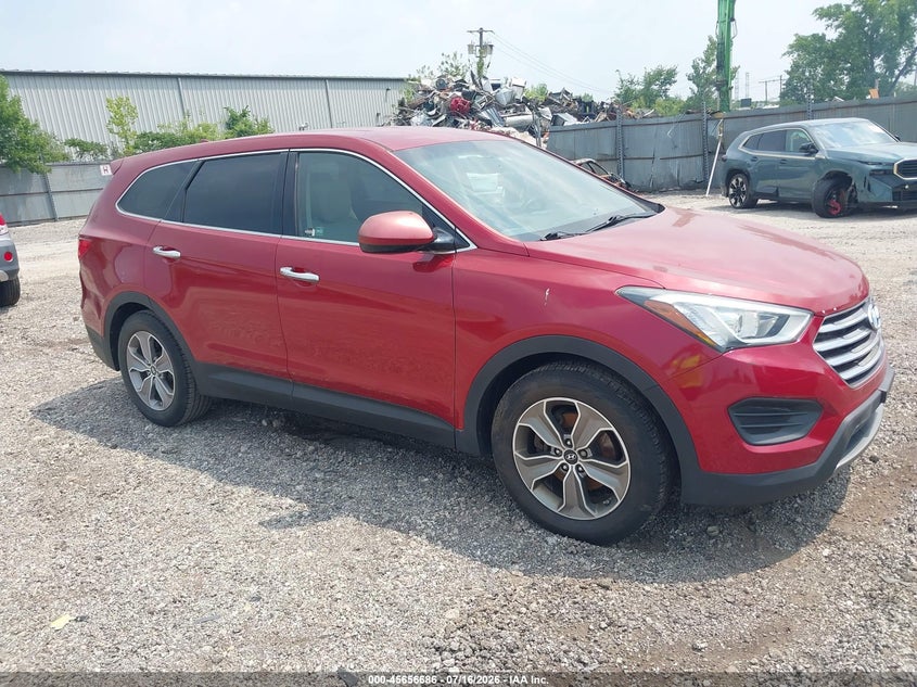 2013 Hyundai Santa fe VIN KM8SMDHF9DU011036 IAAI salvage auction — NORMAL WEAR, Clear (Illinois), sold $1,050 on 2026-07-29 (photo 1)