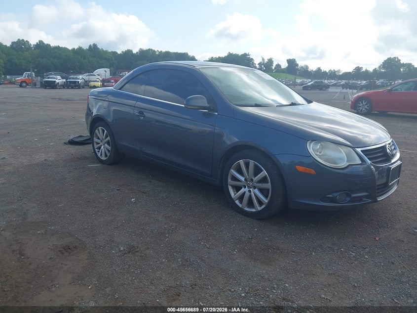 2007 Volkswagen Eos VIN WVWBA71F37V007104 IAAI salvage auction — NORMAL WEAR, Clear (Tennessee), sold $25 on 2026-07-29 (photo 1)