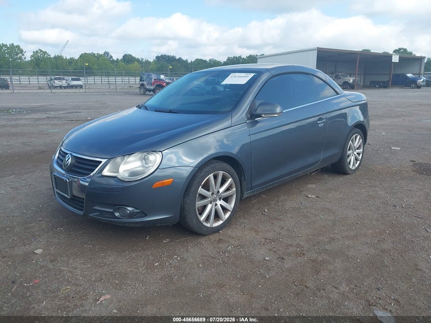 2007 Volkswagen Eos VIN WVWBA71F37V007104 IAAI salvage auction — NORMAL WEAR, Clear (Tennessee), sold $25 on 2026-07-29 (photo 2)