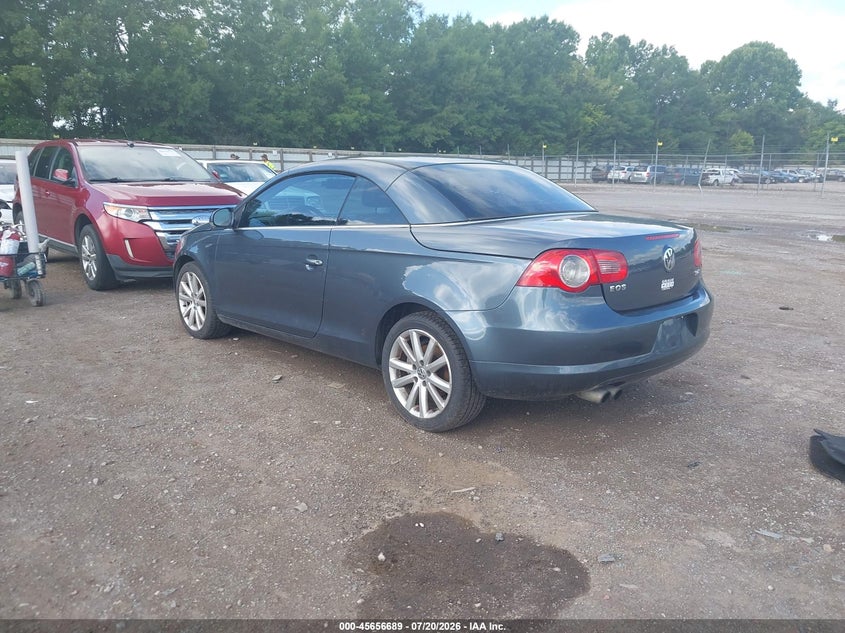 2007 Volkswagen Eos VIN WVWBA71F37V007104 IAAI salvage auction — NORMAL WEAR, Clear (Tennessee), sold $25 on 2026-07-29 (photo 3)